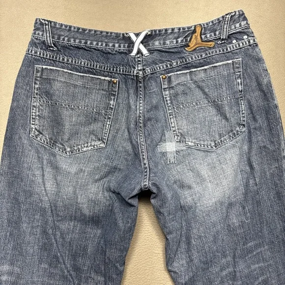 Vintage Nike Air Jordan 20th Anniversary Jeans Sz 40x34 (36x32) Baggy Distressed